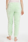 Zivame Fur Knit Poly Pyjama - Pastel Green — thumbnail 2